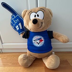 New Large Toronto Blue Jays Plush Bear